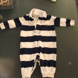 Ralph Lauren 3 month baby navy and blue stripe